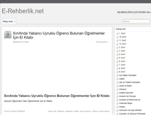 Tablet Screenshot of e-rehberlik.net